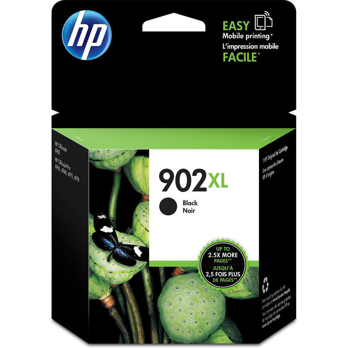 HP 902XL High-Yield Black Original Ink Cartridge — T6M14AN