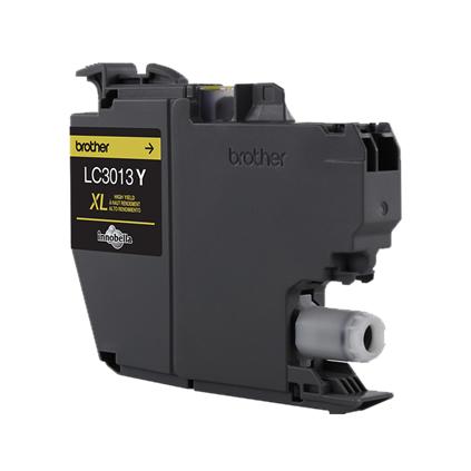 Brother LC3013Y Yellow High-Yield Original Ink Cartridge