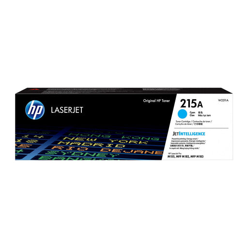 HP 215A W2311A Cyan Original Toner Cartridge product image