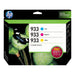 HP B3B32FN Cyan / Magenta / Yellow Ink Cartridge product image
