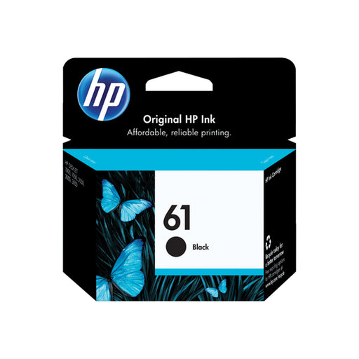 HP 61 CH561WN Black Standard-Yield Original Ink Cartridge - 170 Pages - governed primary image