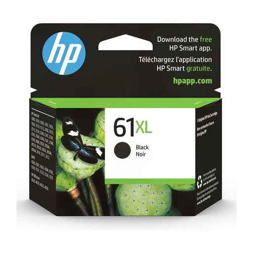 HP 61XL CH563WN Black High-Yield Original Ink Cartridge - 430 Pages - governed primary image