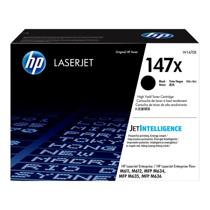 HP W1470X black original high yield toner cartridge