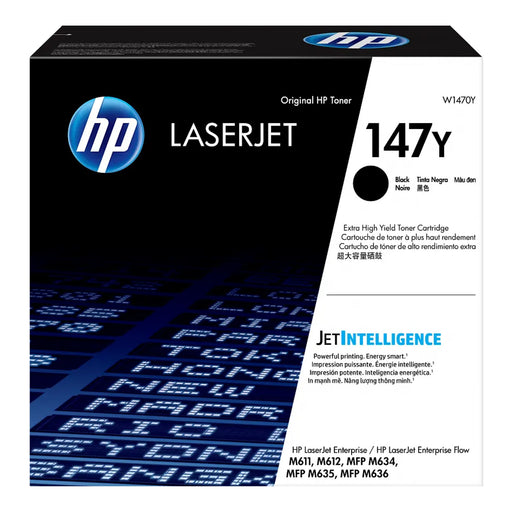 HP W1470Y black original extra high yield toner cartridge