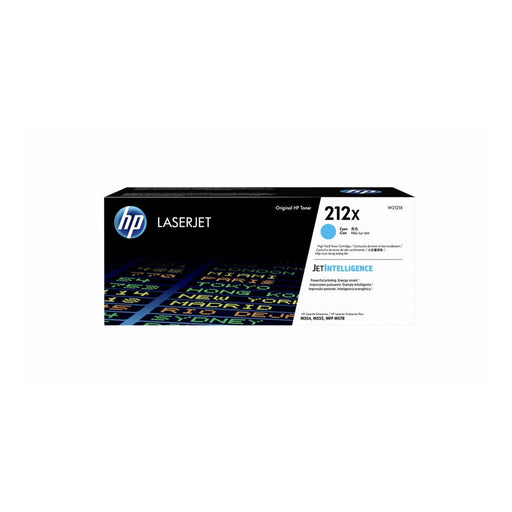 HP 212X W2121X cyan high yield Original LaserJet toner cartridge controlled primary image
