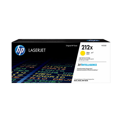 HP 212X W2122X yellow high yield Original LaserJet toner cartridge controlled primary image