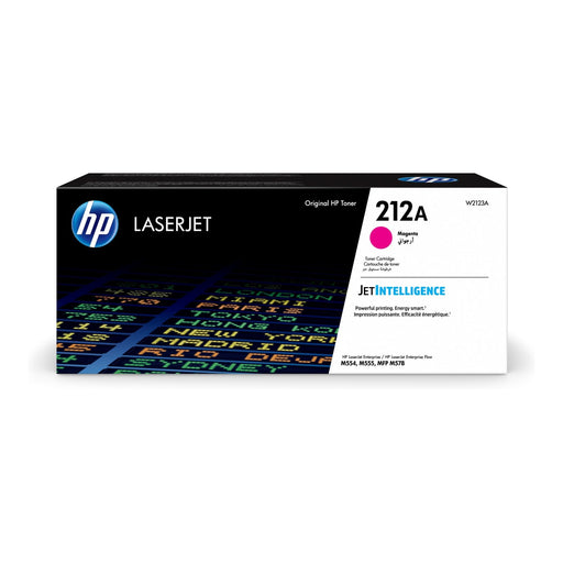 HP 212A W2123A magenta standard yield Original LaserJet toner cartridge controlled primary image