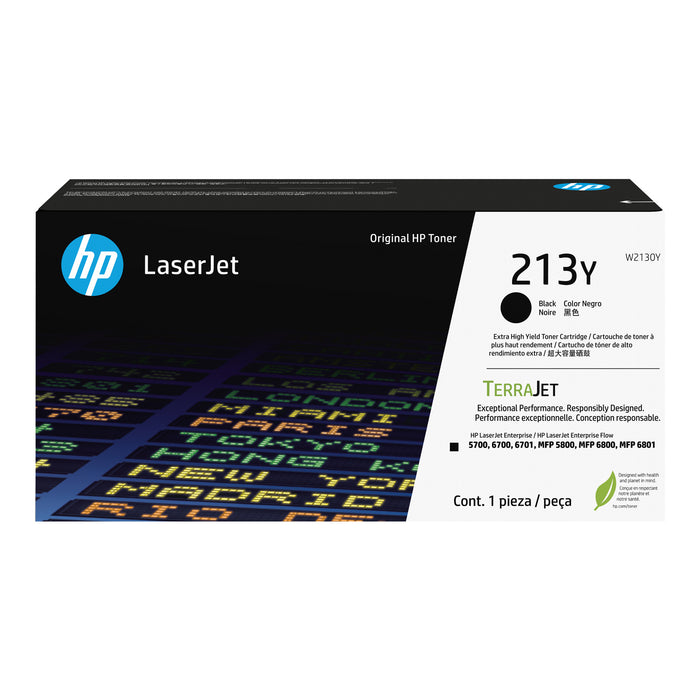 HP W2130Y Black Extra High Yield Original OEM Toner Cartridge
