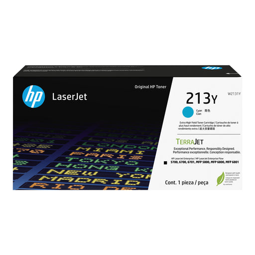 HP W2131Y Cyan Extra High Yield Original OEM Toner Cartridge