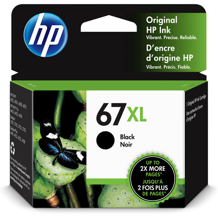 HP 67XL 3YM57AN Black High Yield Ink Cartridge