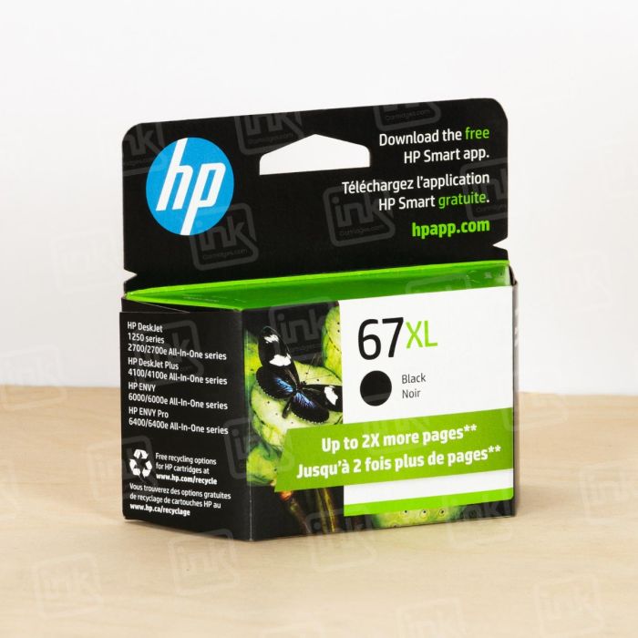 HP 67XL 3YM57AN Black High Yield Ink Cartridge