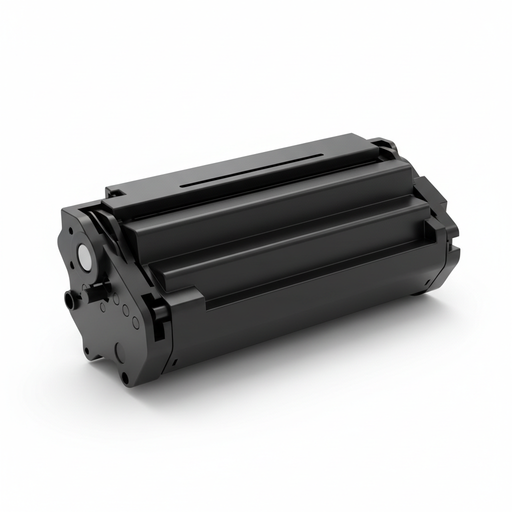 Lexmark 24B7540 Black Toner Cartridge - Side View
