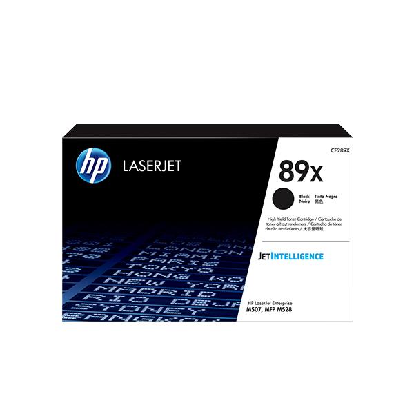 HP 89X CF289X Black High Yield Original LaserJet Toner Cartridge – 10,000 Pages