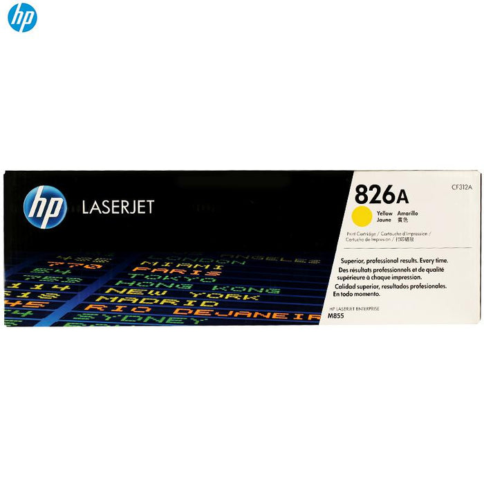 HP 826A CF312A Yellow Standard Yield Original LaserJet Toner Cartridge