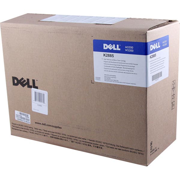 Dell K2885 Black High Yield Return Program Toner Cartridge