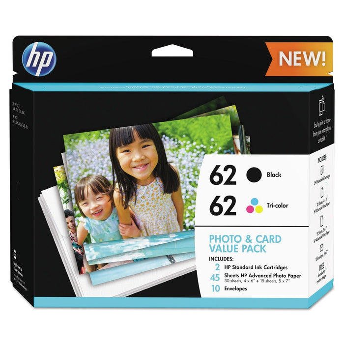 HP K3W67AN Black / Color Ink Cartridge Combo Pack