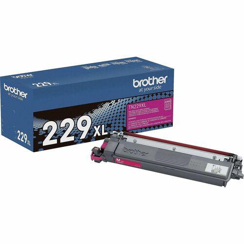 Brother TN229XLM High Yield Magenta Original Laser Toner Cartridge – 2,300 Pages