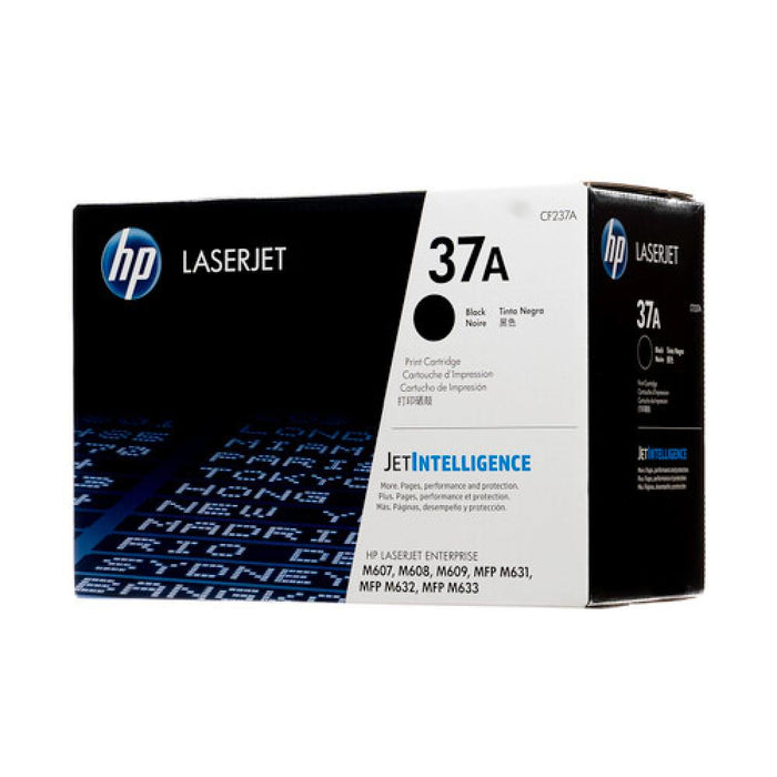 HP 37A CF237A Black Standard Yield Original LaserJet Toner Cartridge – 11,000 Pages