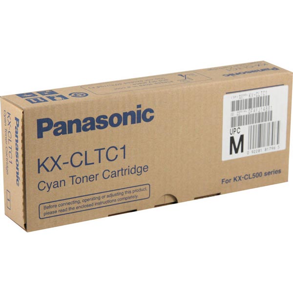 Panasonic KX-CLTC1 Cyan Toner Cartridge