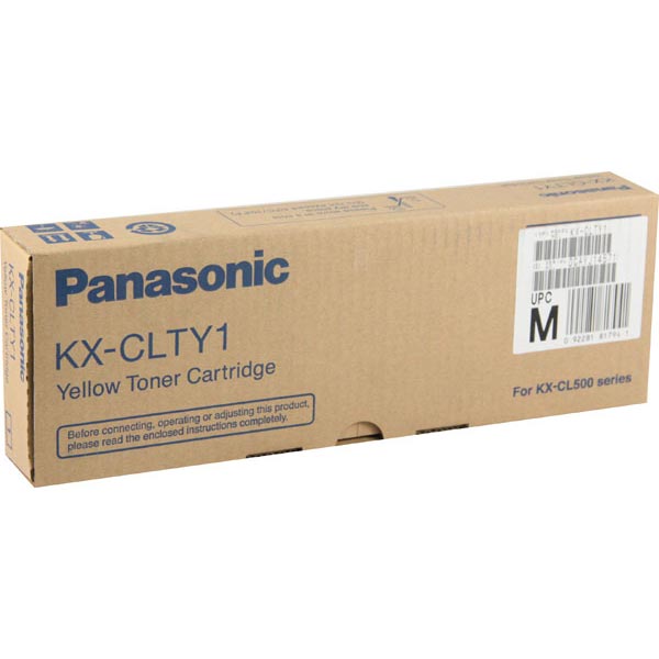 Panasonic KX-CLTY1 Yellow Toner Cartridge