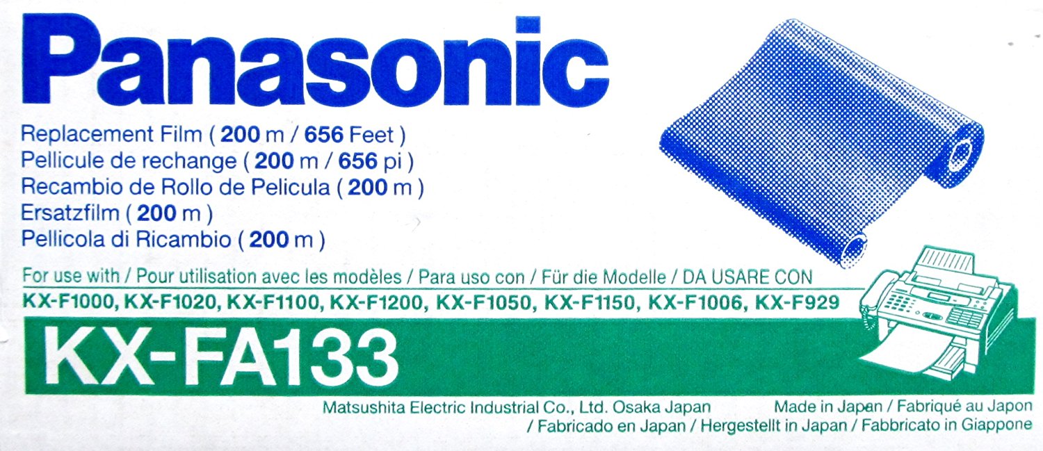 Panasonic KX-FA133 Black Thermal Transfer Film