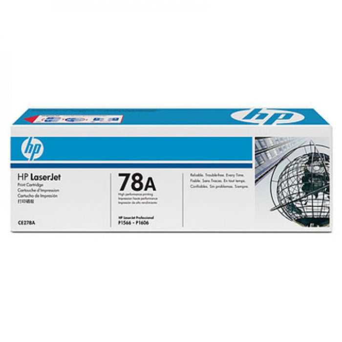 HP 78A CE278A Black Standard Yield Original LaserJet Toner Cartridge – 2,100 Pages