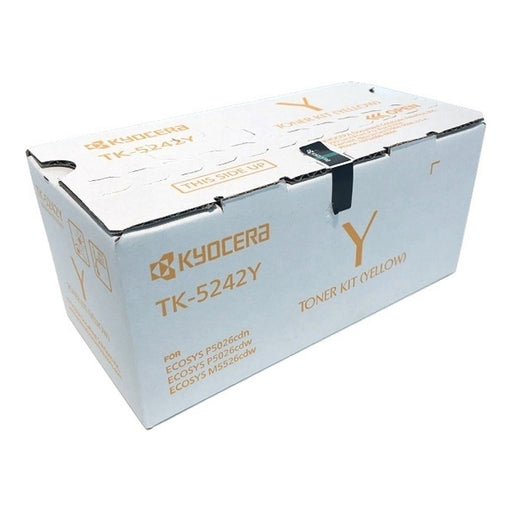 Kyocera TK-5242Y yellow original toner cartridge