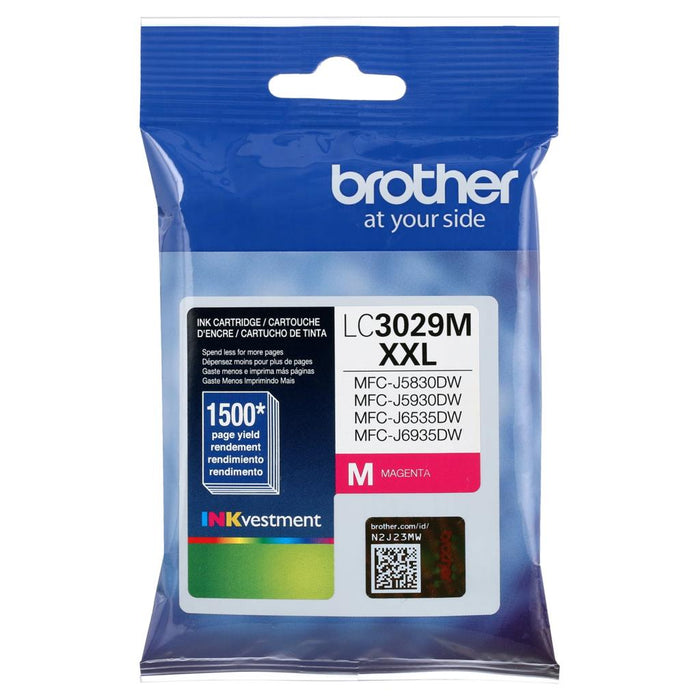Brother LC3029M Magenta Super High-Yield INKvestment Original Ink Cartridge