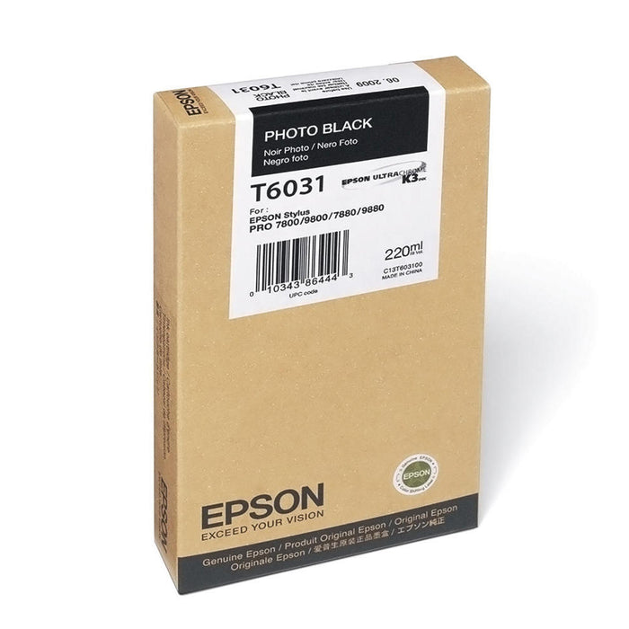 Epson T5967 T596700 Light Black UltraChrome HDR Ink Cartridge – 350 mL