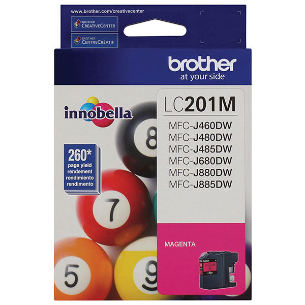 Brother LC201M Magenta Ink Cartridge