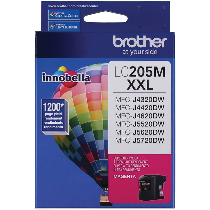 Brother LC205M Magenta Super High Yield Ink Cartridge