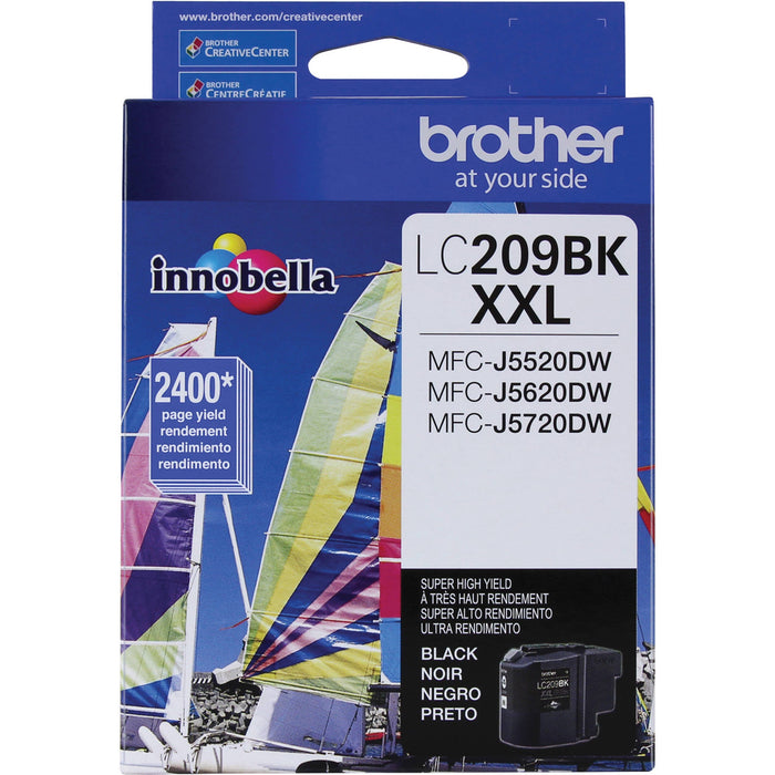 Brother LC209BK Black Super High Yield Ink Cartridge
