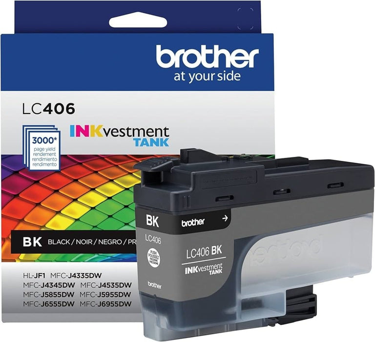 Brother LC406BKS Black Ink Cartridge