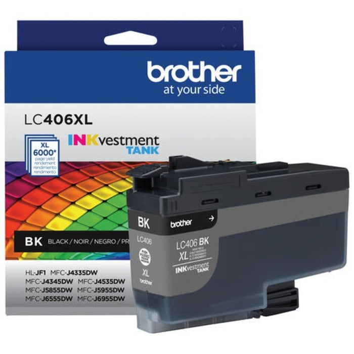 Brother LC406XLBKS Black High Yield Ink Cartridge