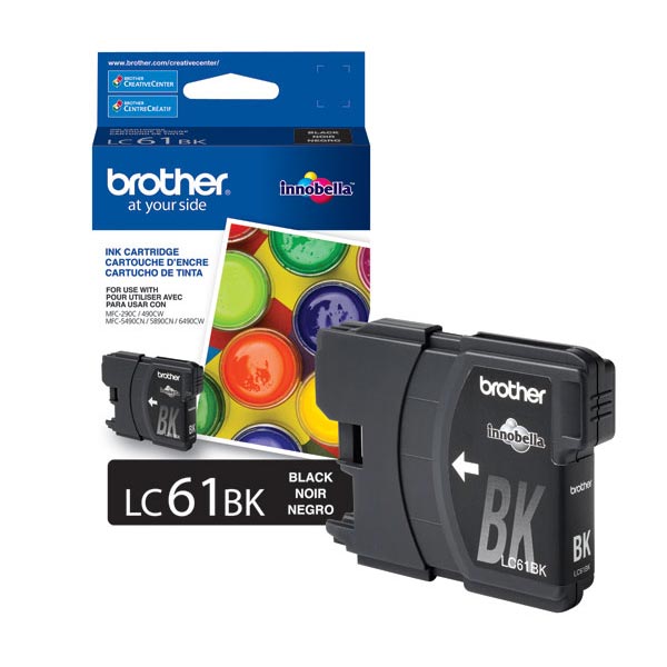 Brother LC61BK Black Ink Cartridge