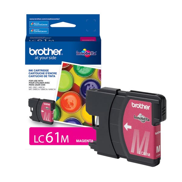 Brother LC61M Magenta Ink Cartridge