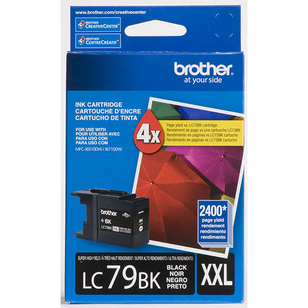 Brother LC79BK Black Super High Yield Ink Cartridge
