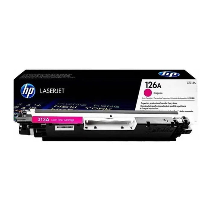 HP 126A CE313A Magenta Standard Yield Original LaserJet Toner Cartridge – 1,000 Pages