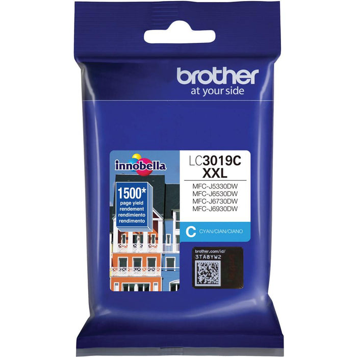 Brother LC3019C Cyan Super High-Yield Original Ink Cartridge