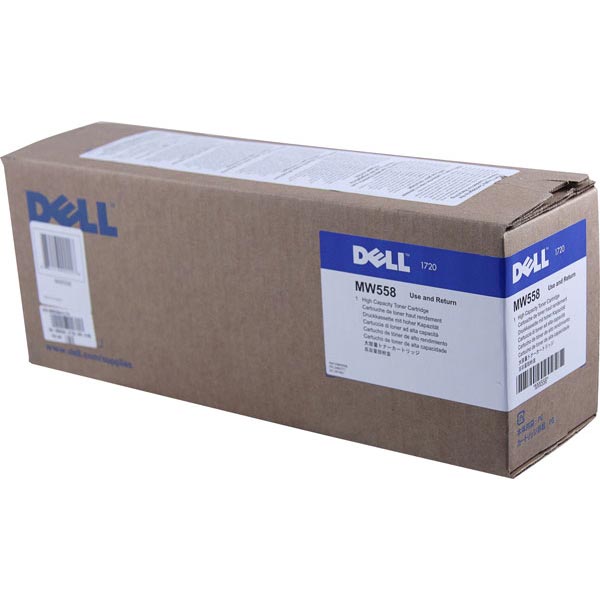Dell MW558 Black High Yield Return Program Toner Cartridge