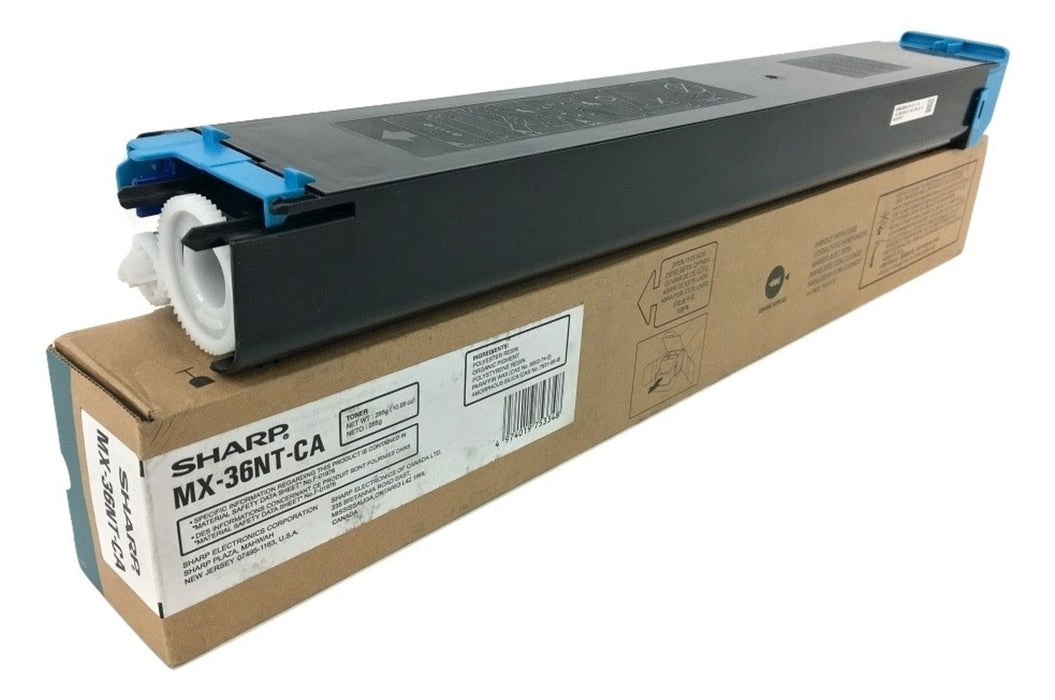 Sharp MX-36NT-CA Cyan Toner Cartridge