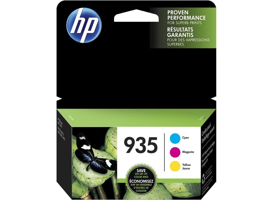 HP N9H65FN Cyan / Magenta / Yellow Ink Cartridge Combo Pack