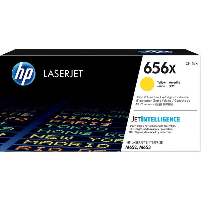 HP 656X CF462X Yellow High Yield Original LaserJet Toner Cartridge