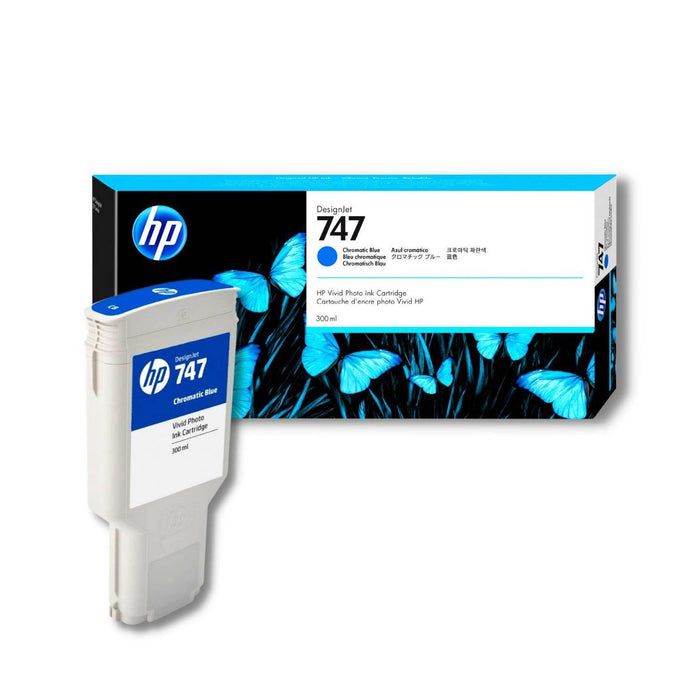 HP P2V85A Blue Ink Cartridge