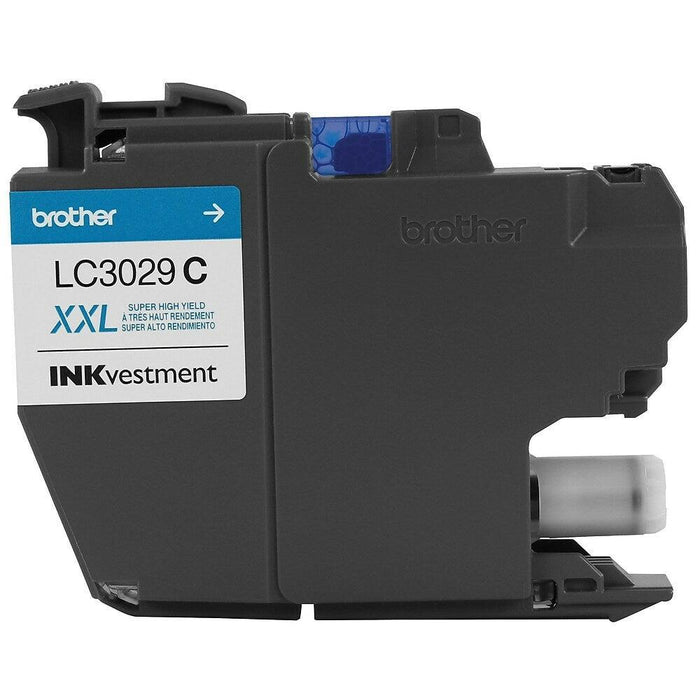 Brother LC3029C Cyan Super High-Yield INKvestment Original Ink Cartridge
