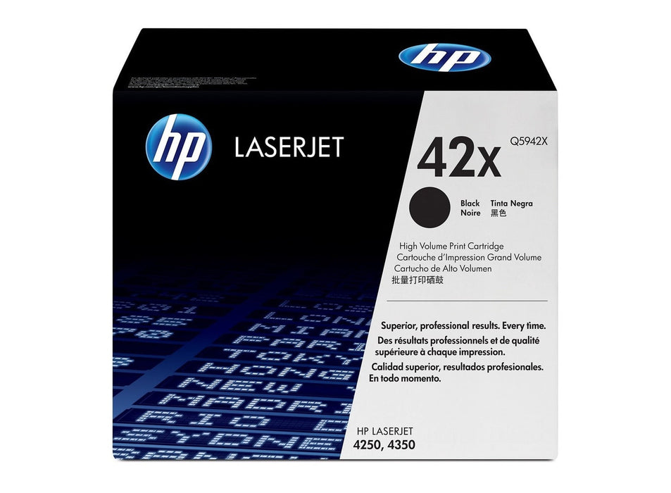 HP Q5942X Black High Yield Toner Cartridge