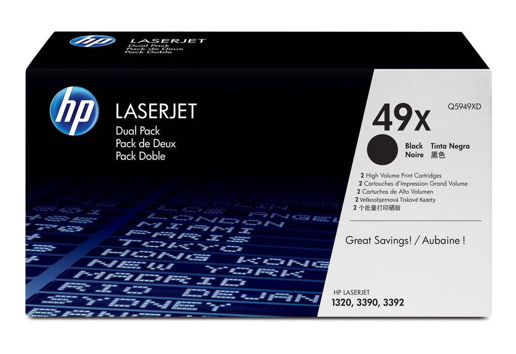 HP Q5949XD Black High Yield Toner Cartridge