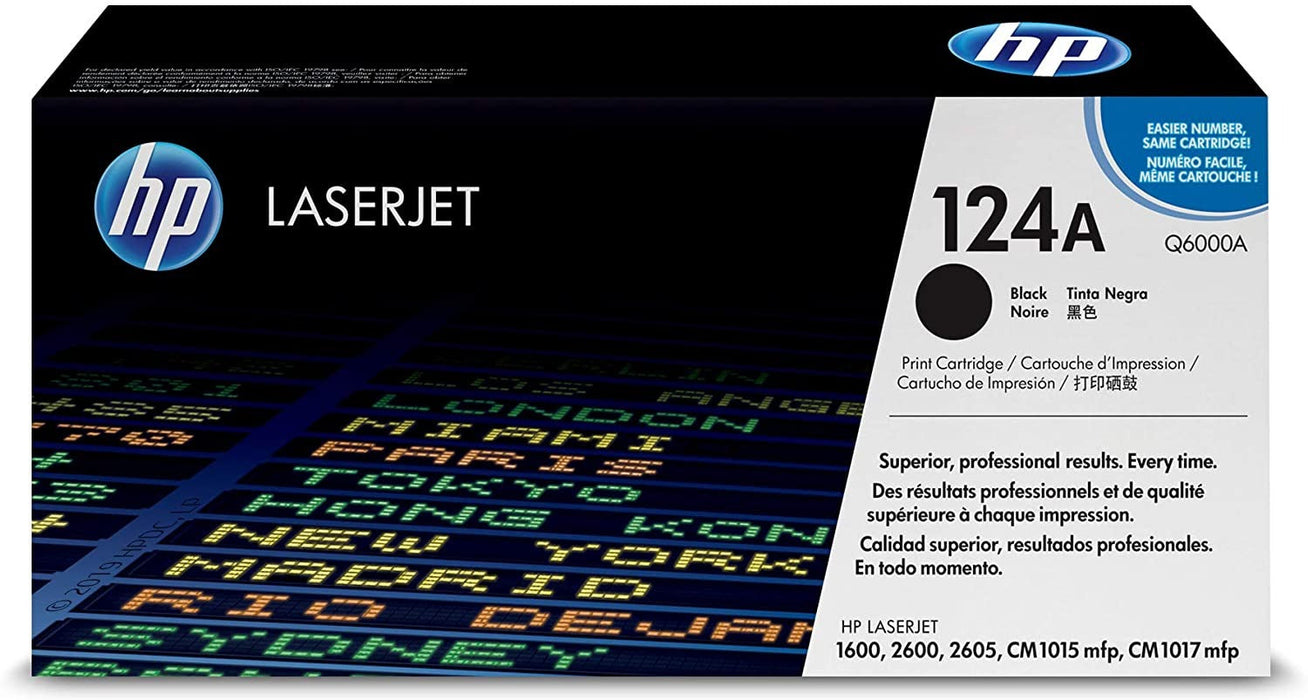 HP Q6000A Black Toner Cartridge