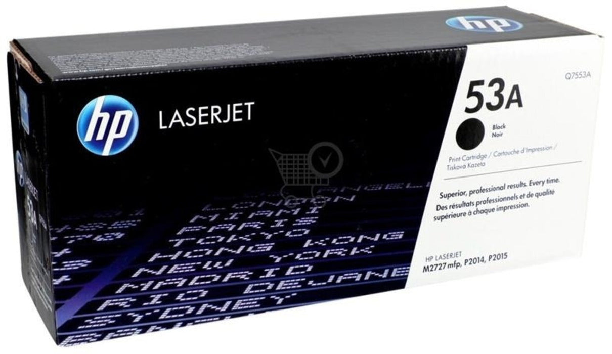 HP Q7553A Black Toner Cartridge