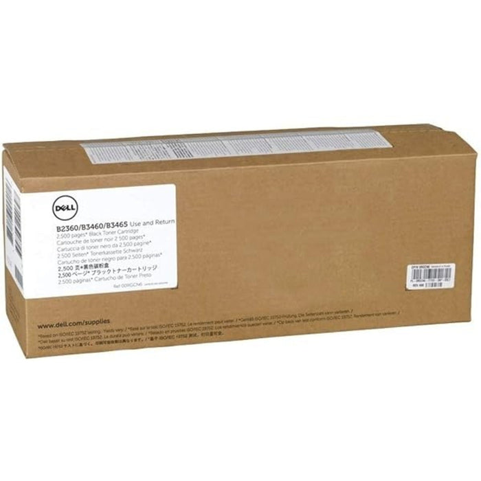 Dell RGCN6 Black Return Program Toner Cartridge